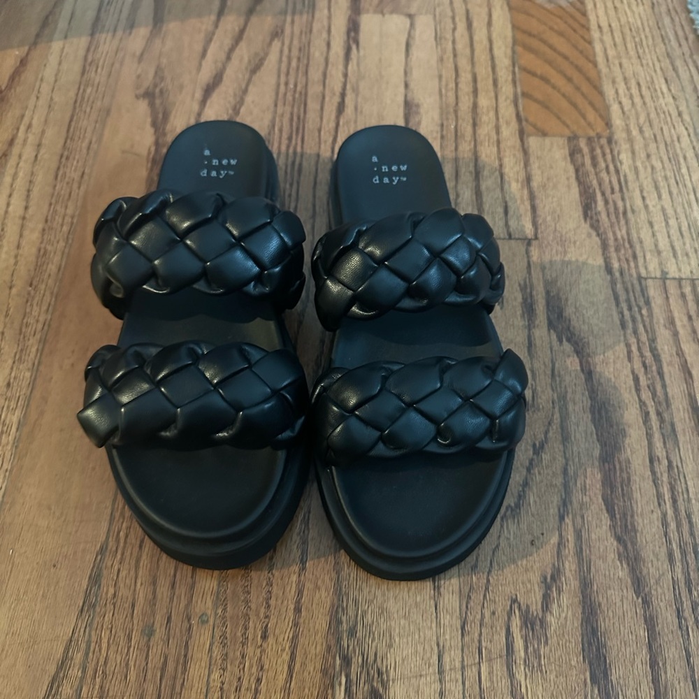 Target brand a new day small platform slide sandal.